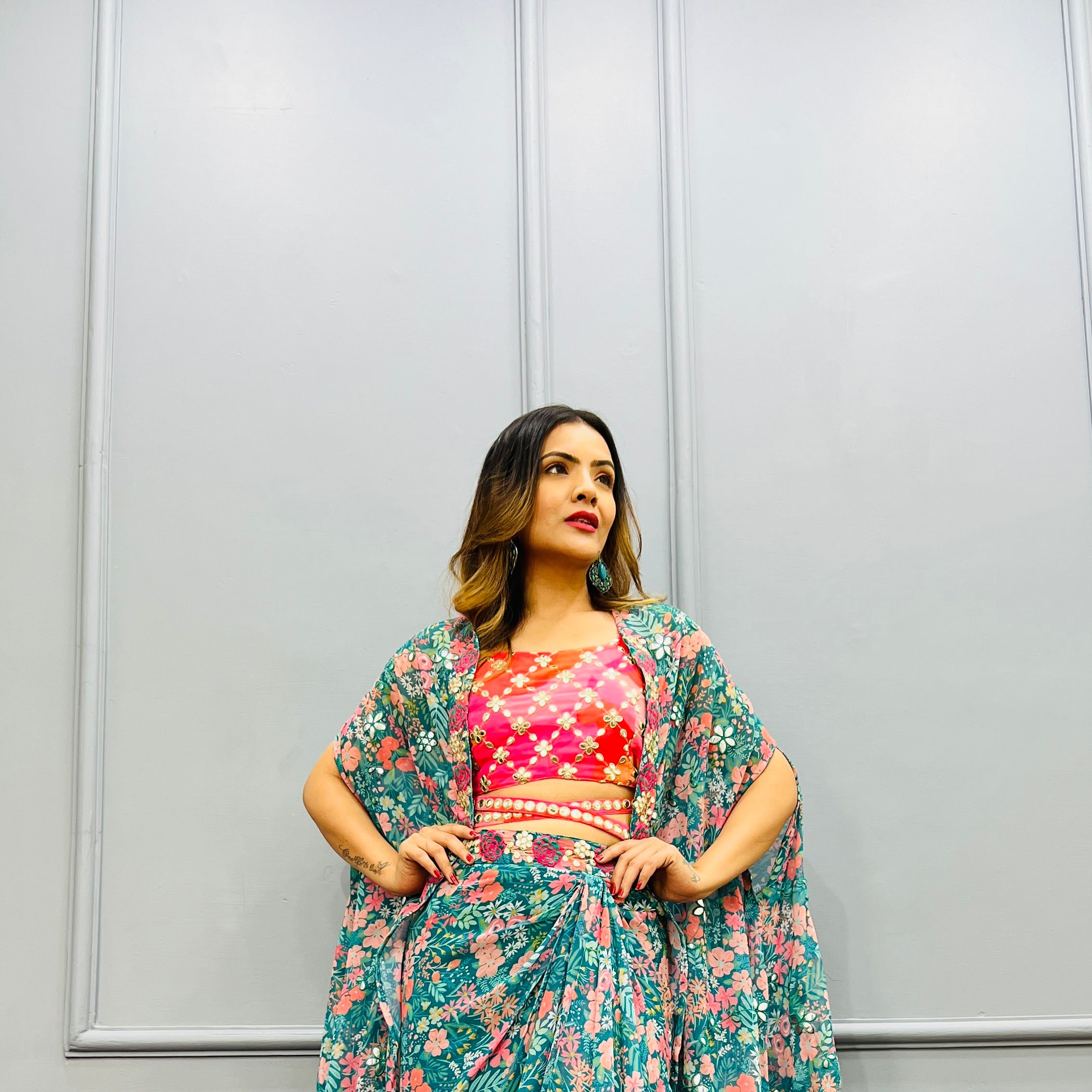 Sarong DRESS -for Haldi / Mehendi / Sangeet