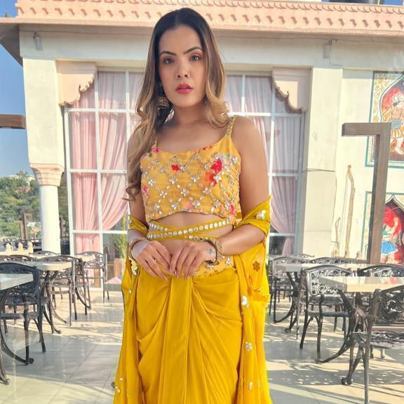 Designer Lungi Dress