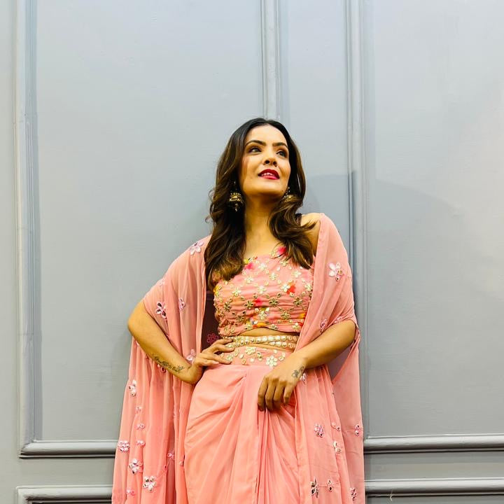 Sarong dress for mehendi /wedding mehendi & sangeet outfit