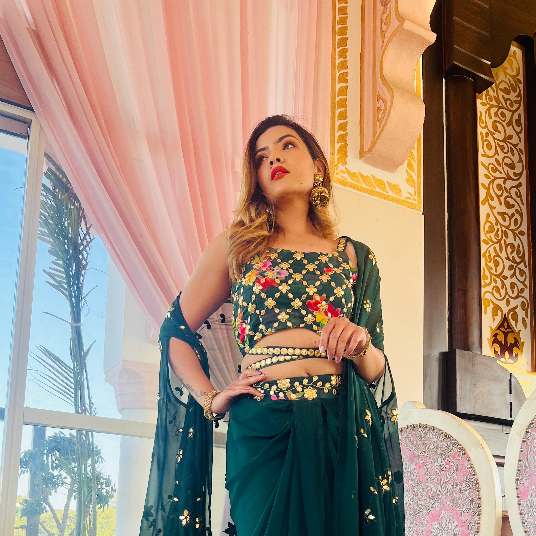 Sarong DRESS -for Haldi / Mehendi / Sangeet