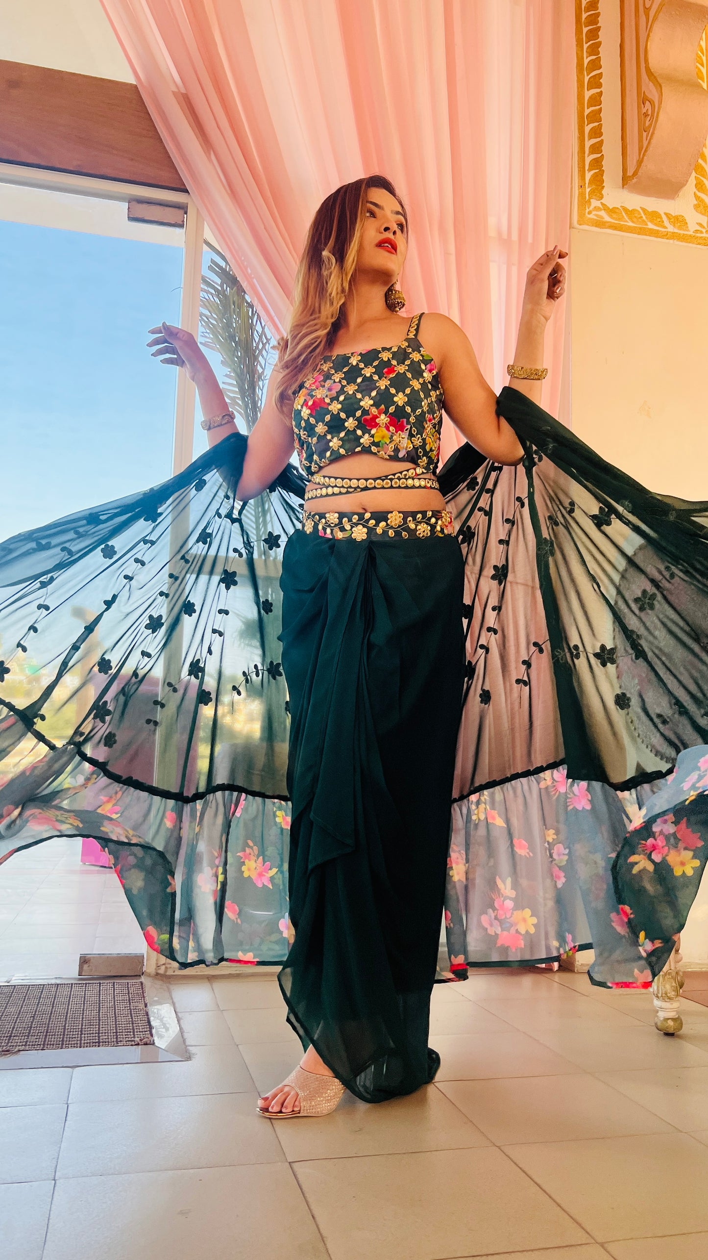 Sarong Dress-For Mehendi &sangeet